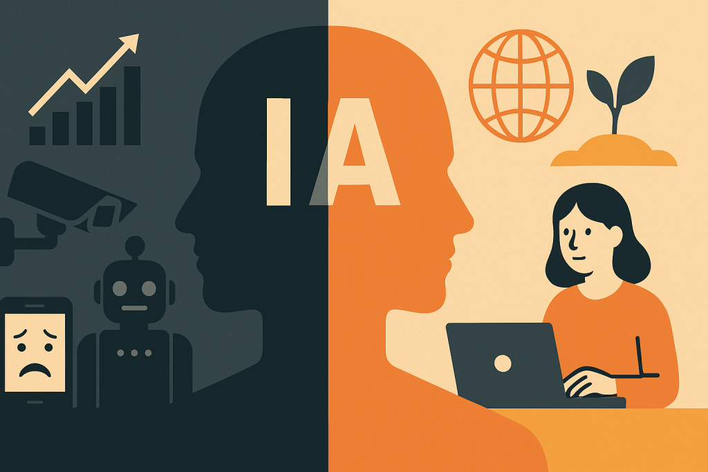 Una sola IA, dos futuros muy diferentes